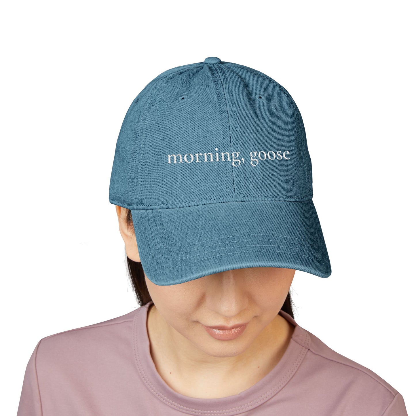 Morning, Goose Denim Hat