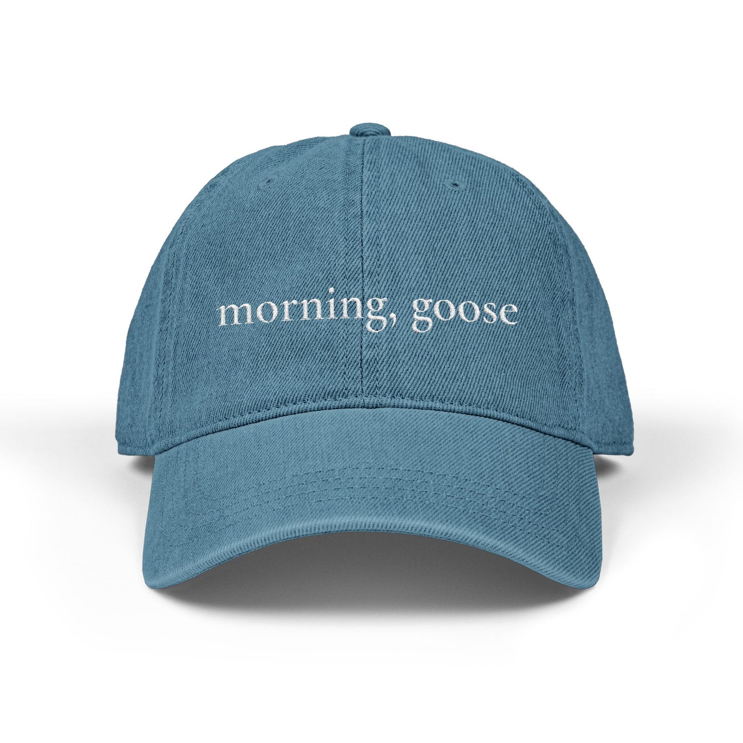 Morning, Goose Denim Hat