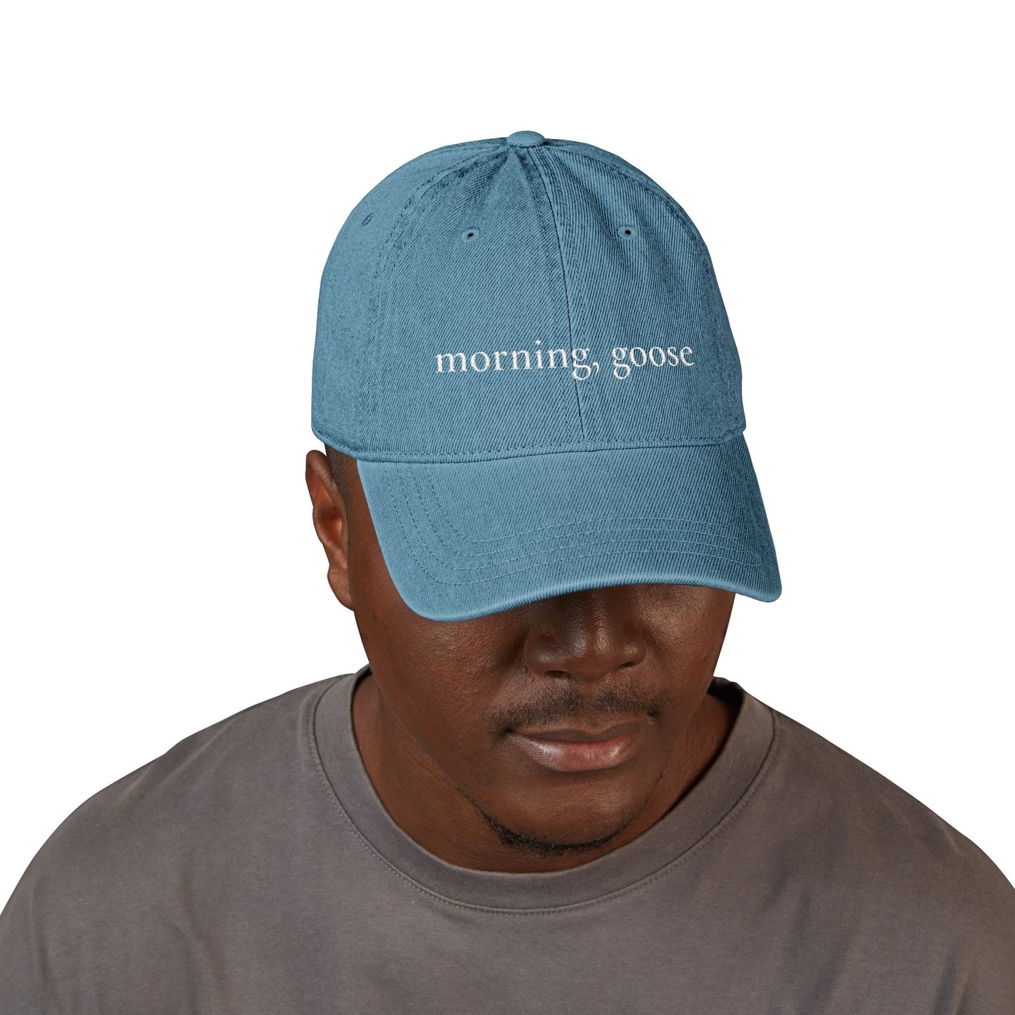 Morning, Goose Denim Hat